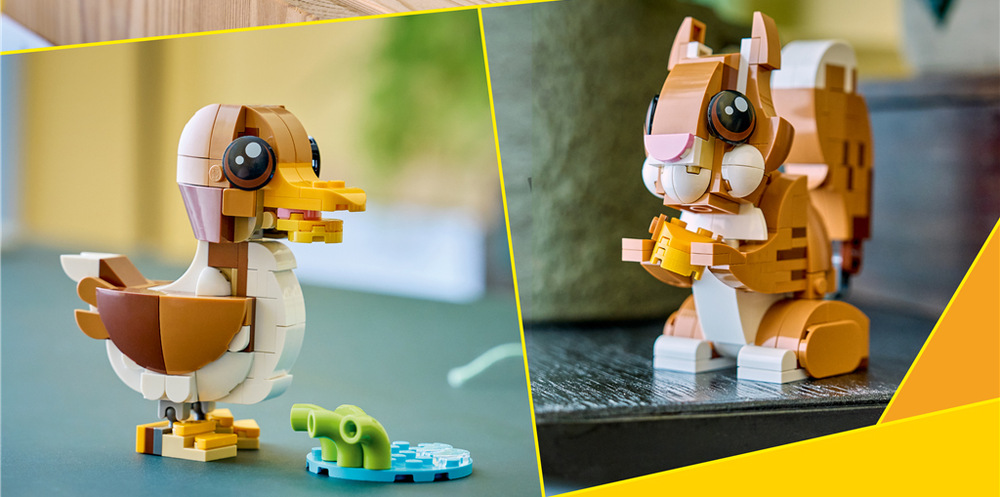 Stavebnice LEGO® Creator 3 v 1 31382 Roztomilá zvířata: Roztomilé štěňátko Stavebnice nabízí tři zvířecí modely v jednom, takže děti mohou volit podle právě vymýšleného příběhu.