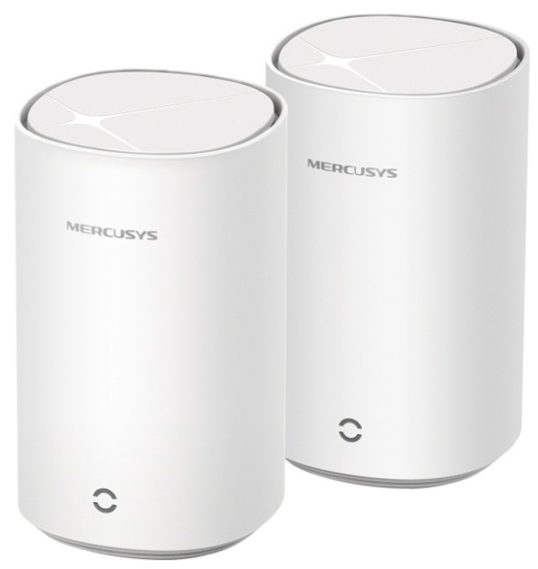 Mesh Wi-Fi 7 router Mercusys Halo E27BE BE3600 (2-pack) v bílém provedení