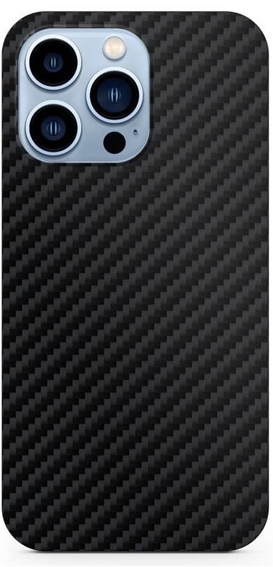 Kryt na mobil Epico Carbon Magnetic s MagSafe na Apple iPhone 13 mini černý