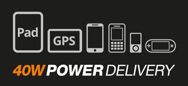 Nabíječka do sítě Aligator Power Delivery 40W, 2xUSB-C bílá