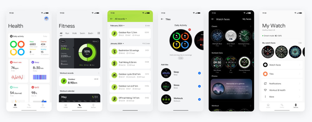 Chytré hodinky OnePlus Watch 2R zelené Chytré hodinky OnePlus Watch 2R zelené