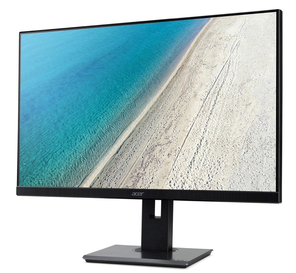 Detail monitoru Acer B277UGbmiqpruzx z přední strany