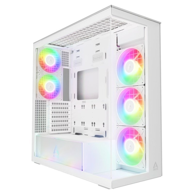 Case Arctic Cooling Xtender Clear - bílá barva