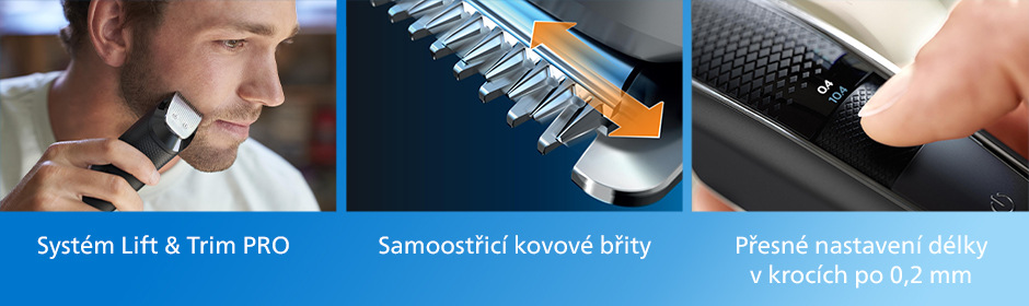 Zastřihovač vousů Philips Series 5000 BT5515/70