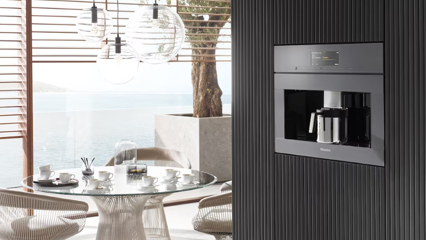 Vestavné espresso Miele CVA 7440 nerez Vestavné espresso Miele CVA 7440 nerez