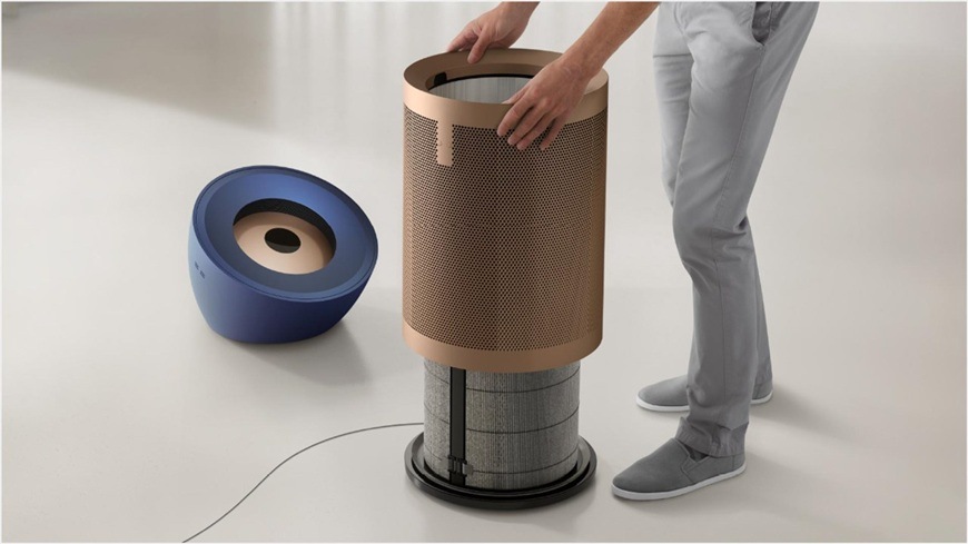 Čistička vzduchu Dyson Purifier Big+Quiet Formaldehyde BP04 modrá/měděná