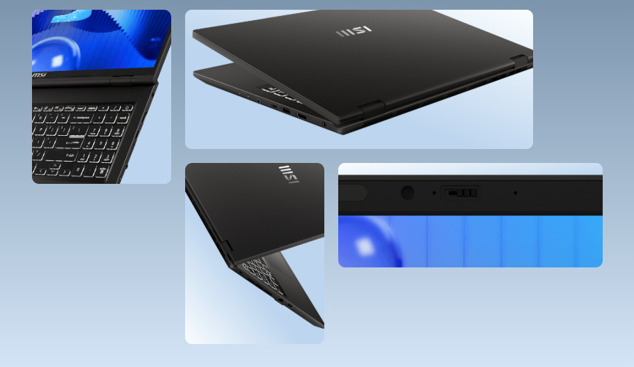 Notebook MSI VenturePro 16 AI A1VEG-027CZ černý Notebook MSI VenturePro 16 AI A1VEG-027CZ černý