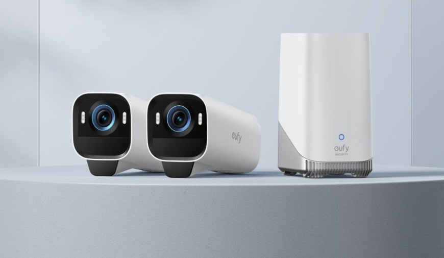 Anker Eufy S3 Pro 4K (3 ks + HomeBase 3), bílá