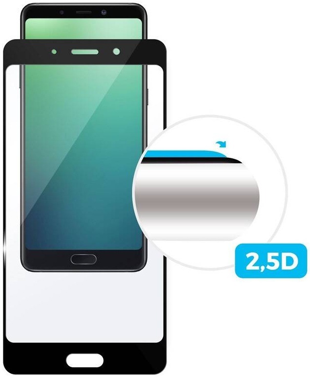 Tvrzené sklo FIXED Full-Cover na Samsung Galaxy A51 černé