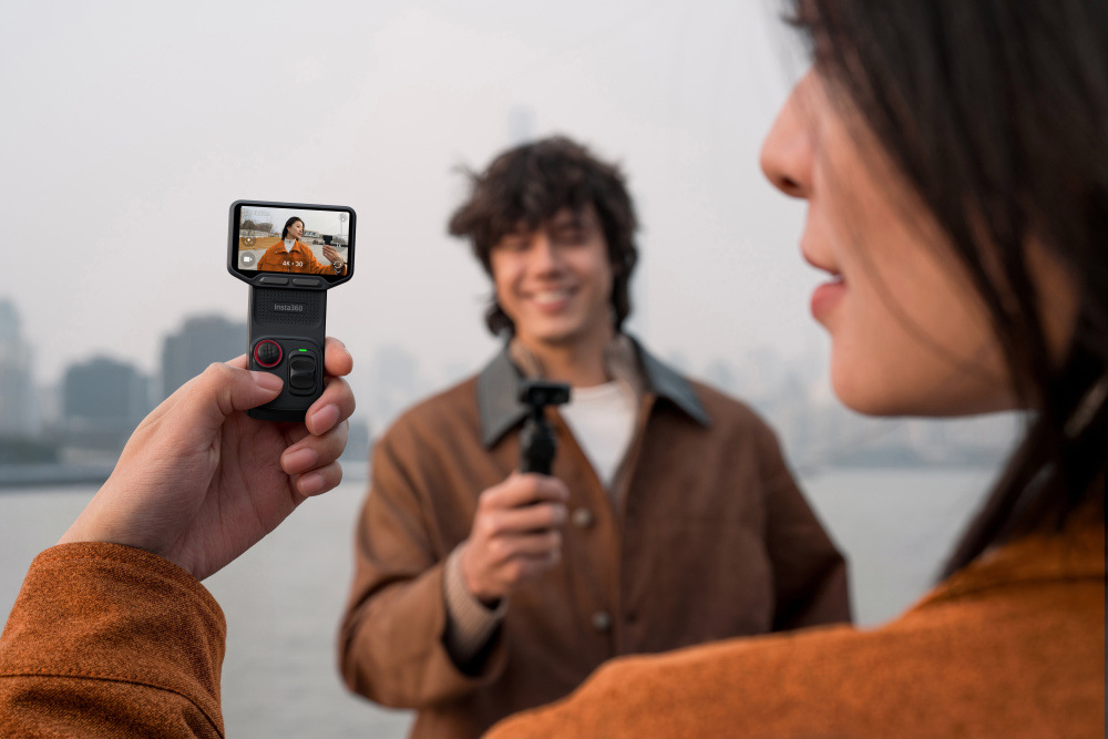 Outdoorová kamera Insta360 Luna Ultra Standard Bundle černá Insta360 Luna Ultra je připravena i na pokročilou postprodukci záběrů