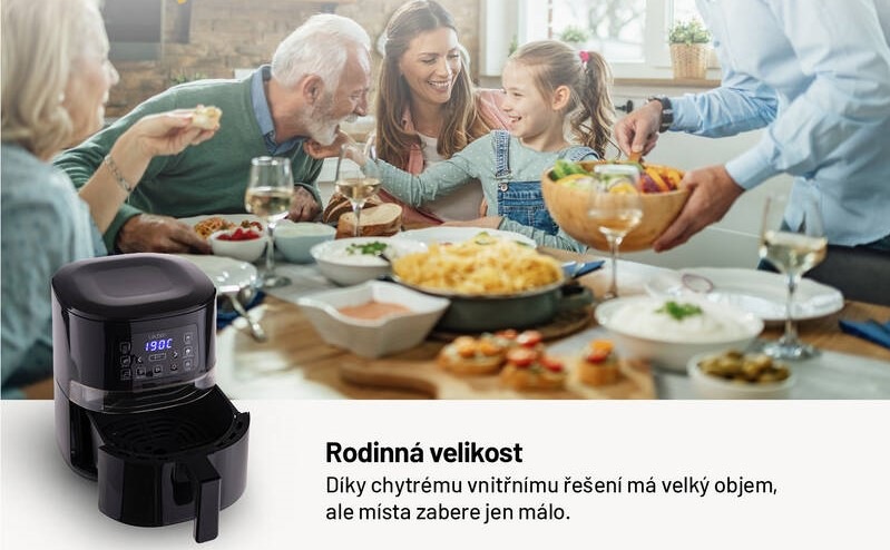 Fritéza horkovzdušná Lauben Hot Air Fryer 4000BC