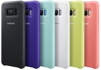 Kryt na mobil Samsung Silicon Cover na Galaxy S8+ šedý Kryt na mobil Samsung Silicon Cover na Galaxy S8+ šedý