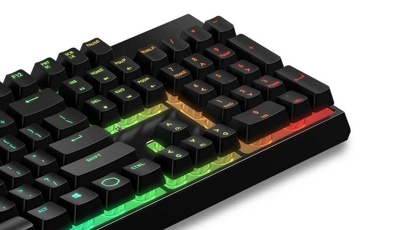 Klávesnice s myší Cooler Master MS110, CZ layout černá