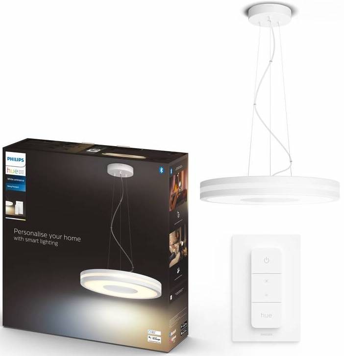 Závěsné svítidlo Philips Hue Being hliník