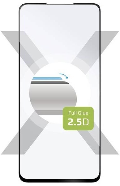 Tvrzené sklo FIXED Full-Cover na Xiaomi Mi 9T/ Mi 9T Pro černé