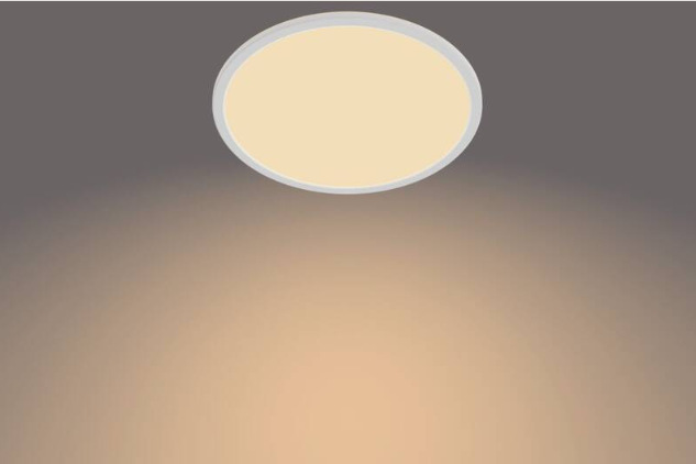 Philips CL550, Superslim, 18W, IP44, teplá bílá, bílá