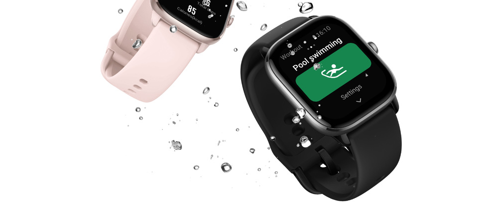 Chytré hodinky Amazfit GTS 4 Mini modré Chytré hodinky Amazfit GTS 4 Mini modré