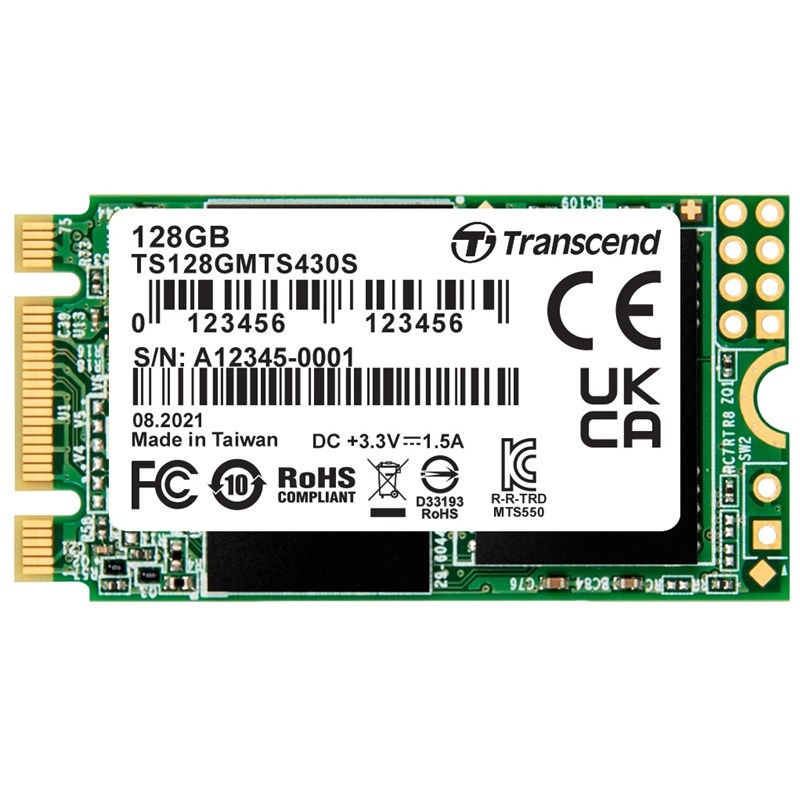 SSD Transcend MTS430S 128GB M.2 2242