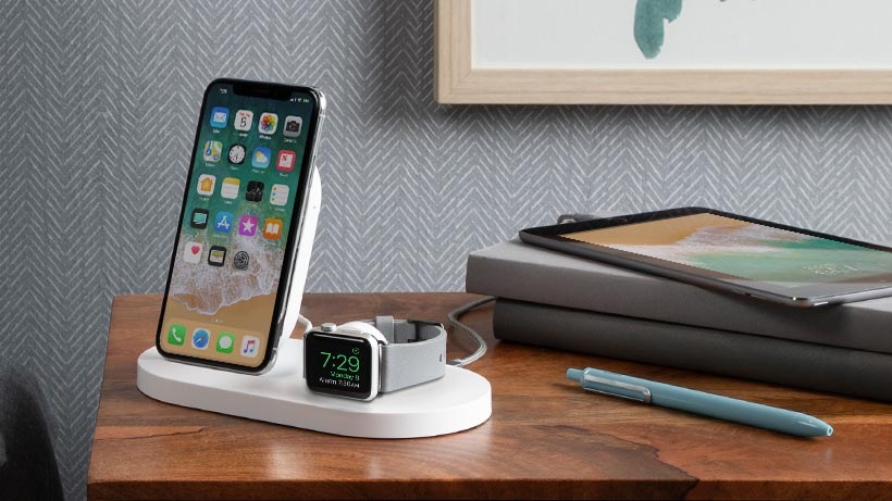 Bezdrátová nabíječka Belkin Boost Up pro iPhone + Apple Watch + USB-A port černá Belkin Boost Up