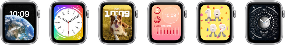 Chytré hodinky Apple Watch SE 2022 GPS 40mm pouzdro z hvězdně bílého hliníku - hvězdně bílý sportovní řemínek