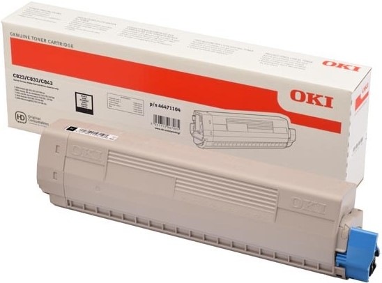 Toner OKI C823/833/843, 7 000 stran - černý