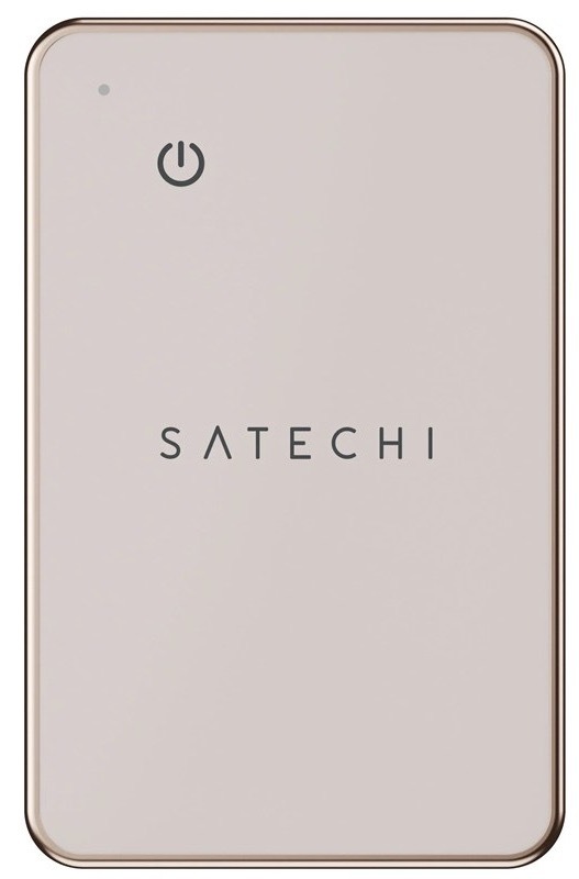 Lokátor Satechi kompatibilní s Apple Find My, růžová barva