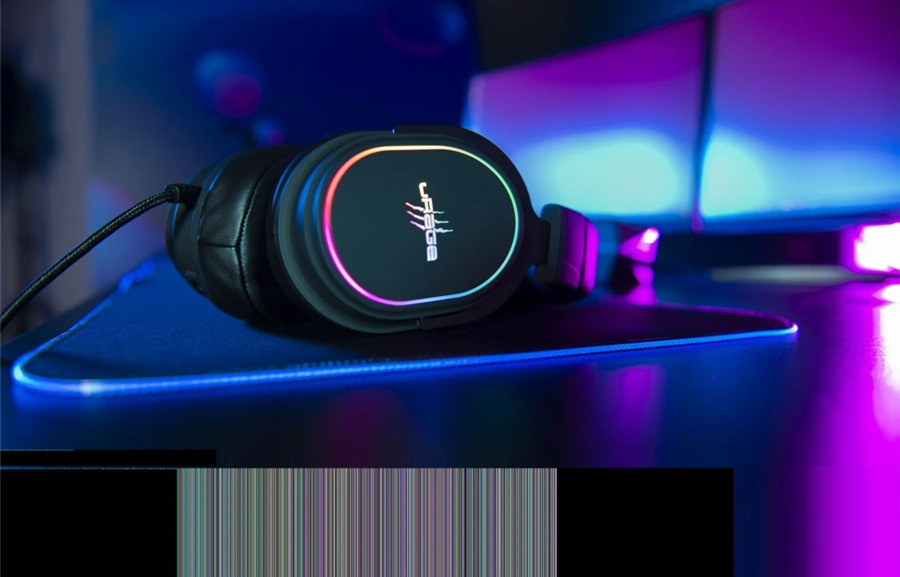 Pohodlné polstrování sluchátek Hama uRage SoundZ 800 7.1 V2 zajistí komfort při celodenním nošení
