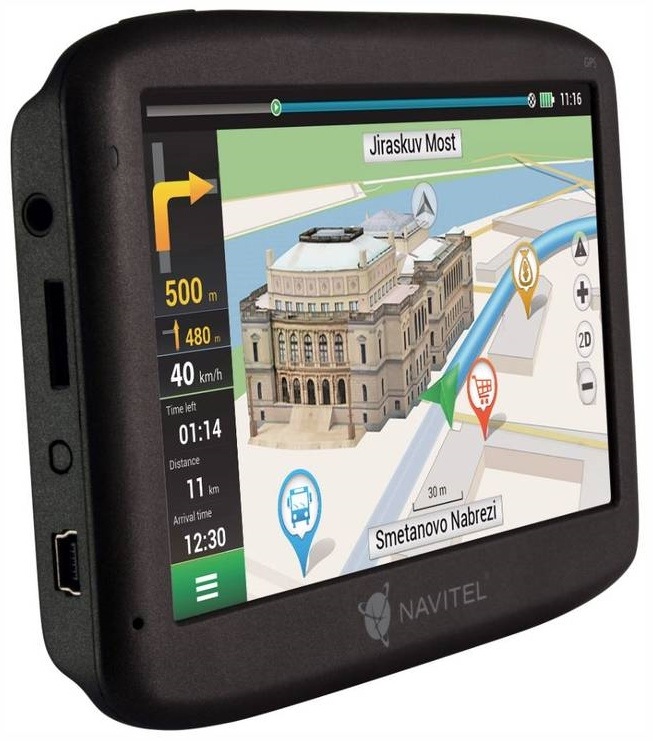 Navigační systém GPS NAVITEL MS400 černá