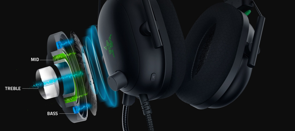Headset Razer BlackShark V2 + USB Mic Enhancer černý