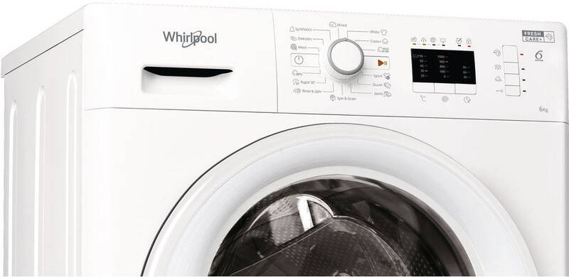 Pračka Whirlpool FreshCare+ FWSL 61051 W EE N bílá