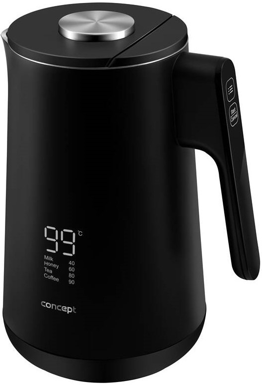 Rychlovarná konvice Concept RK3340 INTUITIVE, 1,7 l černá
