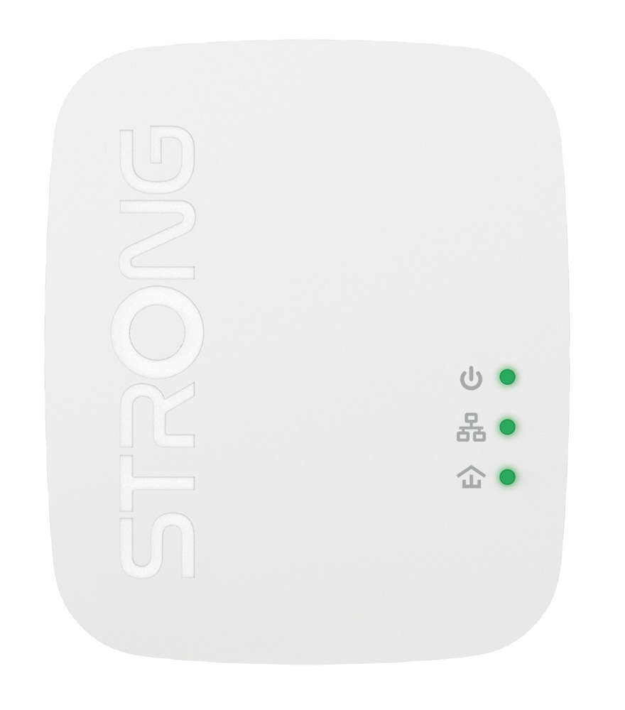 Síťový rozvod LAN po 230V Strong Wi-Fi 1000 DUO MINI, 2 jednotky bílý Síťový rozvod LAN po 230V Strong Wi-Fi 1000 DUO MINI, 2 jednotky bílý