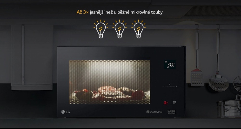 Mikrovlnná trouba LG MS23NECBW bílá