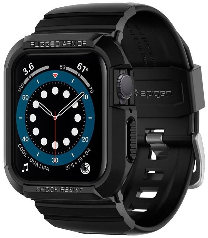 Ochranné pouzdro Spigen Rugged Armor Pro na Apple Watch 40/41 mm černý