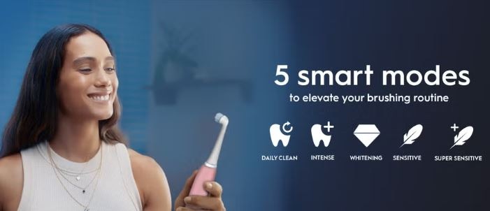 Zubní kartáček Oral-B iO Series 5 Pink růžový Zubní kartáček Oral-B iO Series 5 Pink růžový