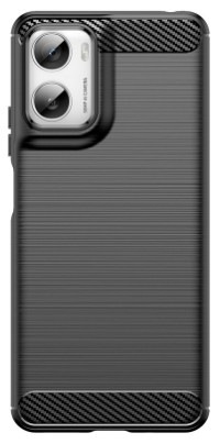 Kryt na mobil WG Carbon na Motorola G06/G06 Power 4G v černé barvě