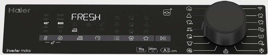 ovládací panel pračky haier THASN266TM8-S