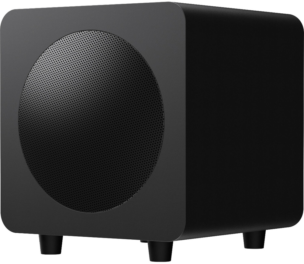 Subwoofer Kanto SUB6 černý Subwoofer se hodí do menších a středních prostor