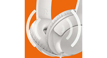 Sluchátka Philips SHB3075WT bílá