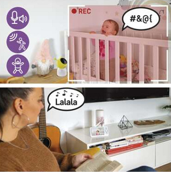 Dětská elektronická chůva EMOS IP-500 GUARD BENIP500GUARD