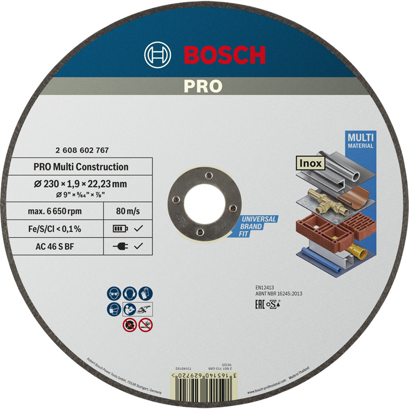 Řezný kotouč Bosch PRO 2.608.602.767