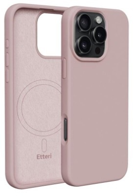 Kryt na mobil CPA Etteri Mag na Apple iPhone 16 Pro v růžové barvě