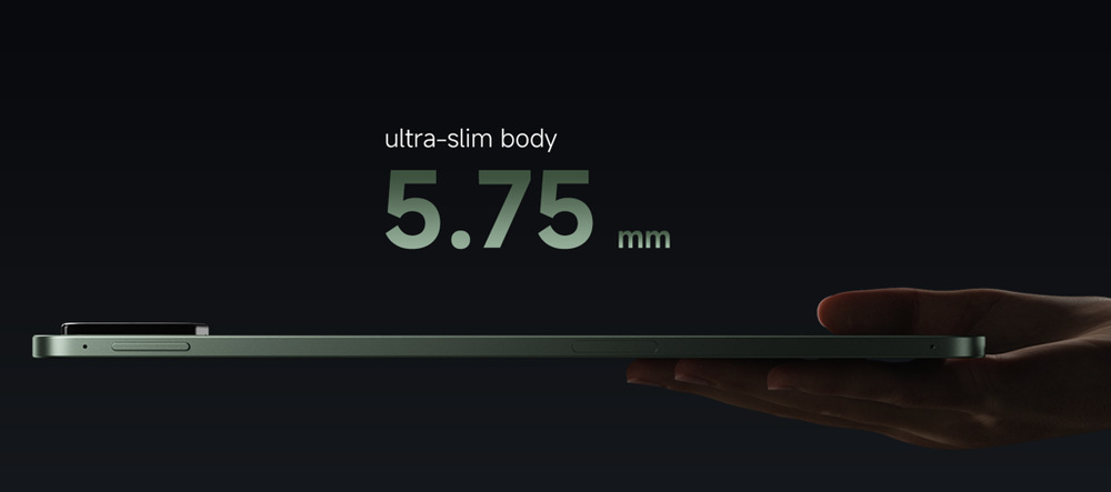 Dotykový tablet Xiaomi Pad 8 Pro 8 GB / 256 GB modrý Xiaomi Pad 8 Pro má celokovové tělo tenké jen 5,75 mm