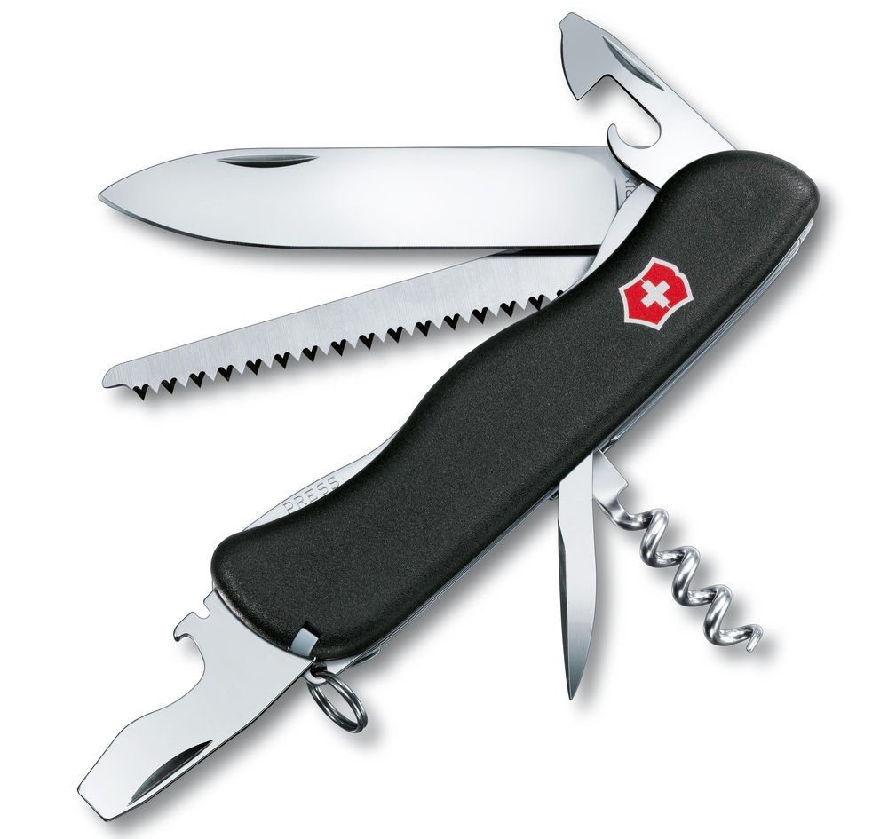 Nůž kapesní Victorinox Forester má nízkou hmotnost 130 gramů