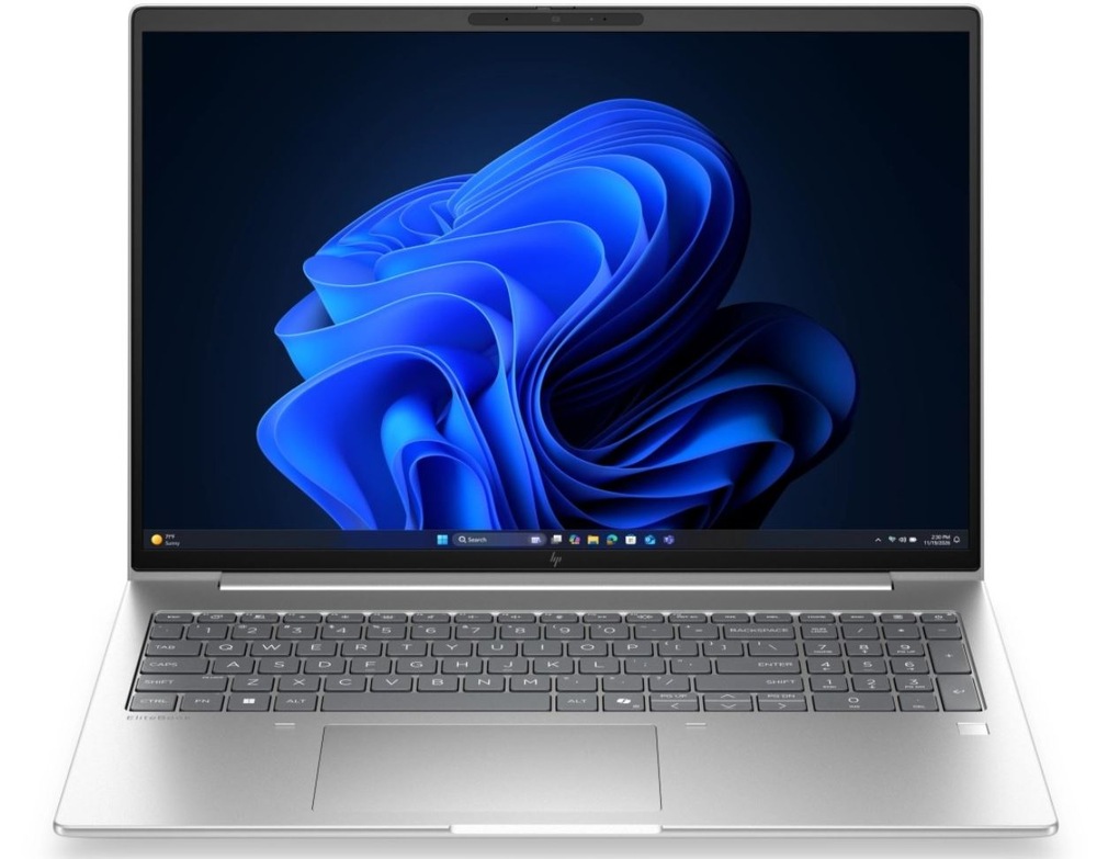 Otevřený notebook HP ProBook 4 G2i s displejem Windows 11