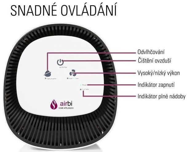 Odvlhčovač Airbi SPONGE bílý Odvlhčovač Airbi SPONGE bílý