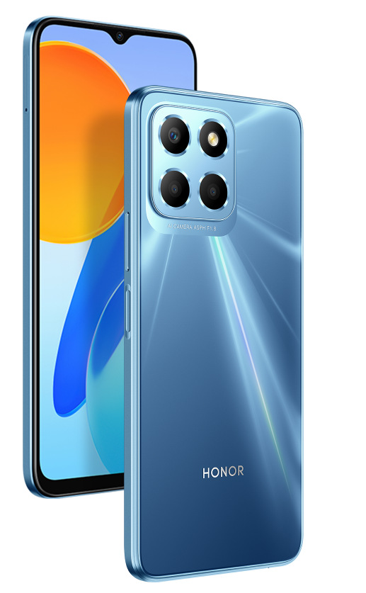 Mobilní telefon HONOR X8 5G modrý
