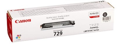 Toner Canon CRG-729Bk, 1200 stran černý