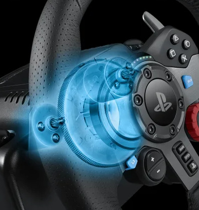 Volant Logitech G29 Driving Force PS5/PS4 + Headset G321 černý