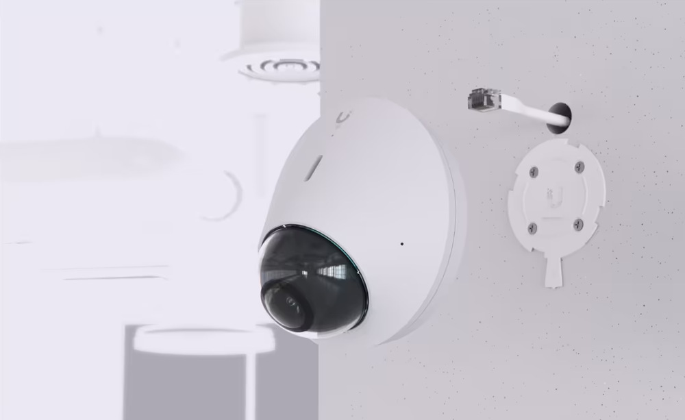 IP kamera Ubiquiti UniFi Protect UVC-G5-Dome, outdoor, 4Mpx, IR, PoE napájení, LAN 100Mb, antivandal bílá IP kamera Ubiquiti UniFi Protect UVC-G5-Dome, outdoor, 4Mpx, IR, PoE napájení, LAN 100Mb, antivandal bílá